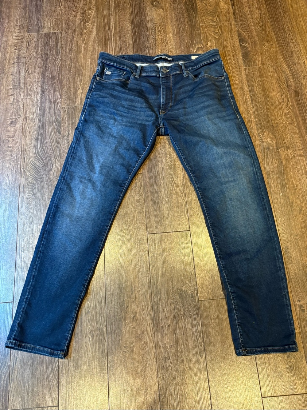Mavi Men's Dark Indigo Slim Leg jeans - Size 36/32